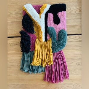 Fibre art wall hanging